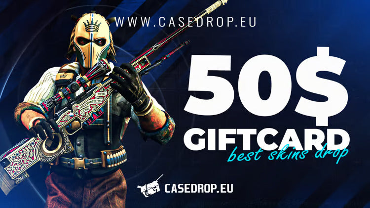 Casedrop.eu Cadeaubon 50 USD CD Key