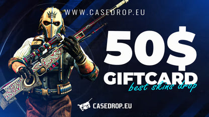 Casedrop.eu Cadeaubon 50 USD CD Key