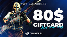 Casedrop.eu Cadeaubon 80 USD CD Key