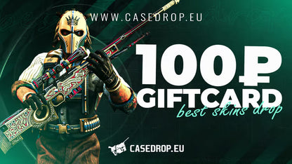 Casedrop.eu Cadeaubon 100 RUB CD Key