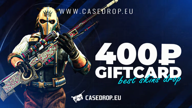 Casedrop.eu Gift Card 400 RUB P-Card CD Key