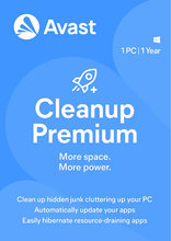 Avast Cleanup Premium 2024-sleutel (2 jaar / 1 pc)