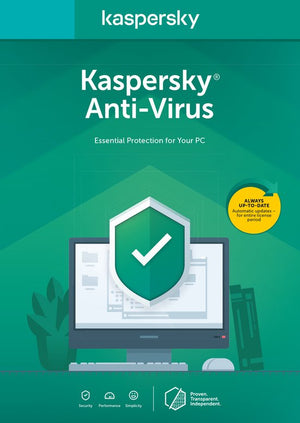 Kaspersky Anti Virus 2024 EU-sleutel (2 jaar / 1 apparaat)