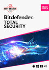 Bitdefender Total Security 2024 sleutel (1 jaar / 5 apparaten)