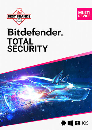 Bitdefender Total Security 2024-sleutel (1 jaar / 5 apparaten)