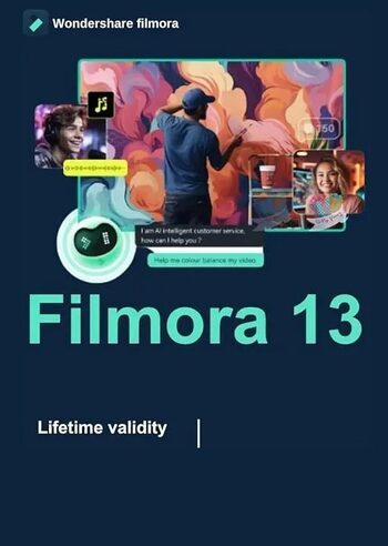 Wondershare Filmora 13 Video Editor CD Key (Levenslang / 1 PC)