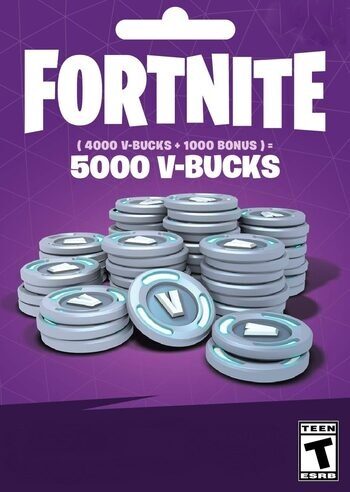 Fortnite 5000 V-Bucks XBOX One/Serie CD Key