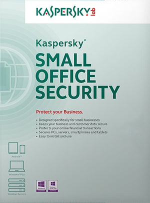 Kaspersky Small Office Security (25 pc's / 3 servers / 25 mobiel / 1 jaar)