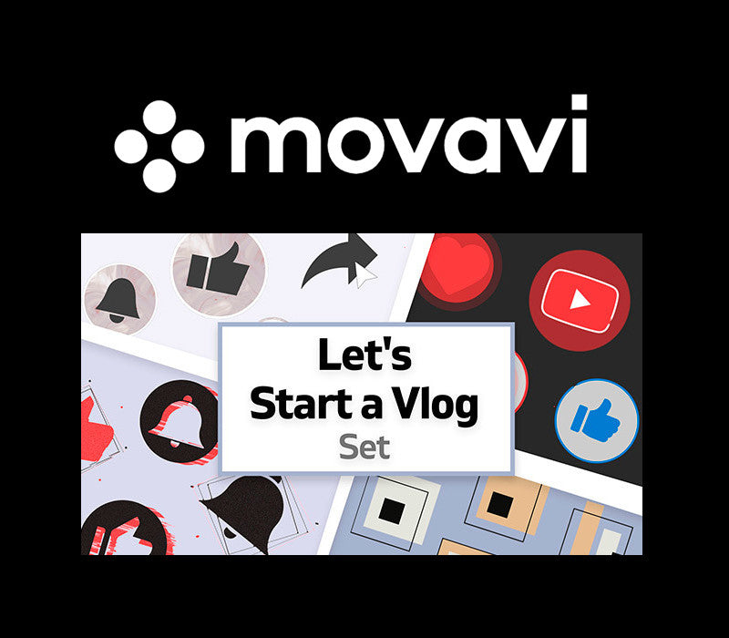Movavi Diashow Maker 8 Effecten - Laten we een vlog beginnen Stoom CD Key