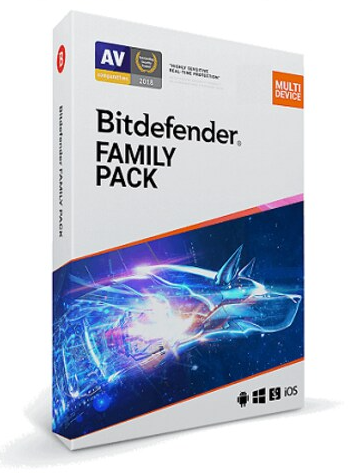 Bitdefender Family Pack 2023 sleutel (2 jaar / 15 apparaten)