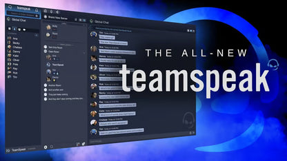 TeamSpeak 3 - EU Spraakserver (25 Slots / 30 Dagen) Activering CD Key