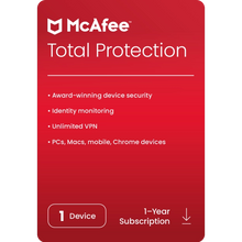 McAfee Total Protection 2024 Key (1 Year / 1 Device)