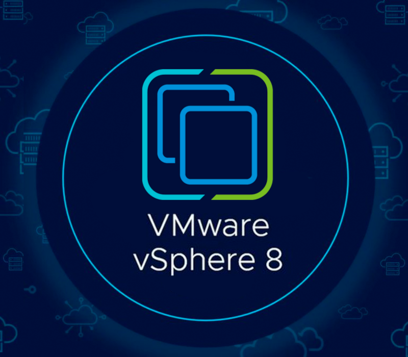 VMware vCenter Server 8 Standard + vSphere 8 Enterprise Plus Bundel CD Key (Levenslang / Onbeperkt aantal apparaten)