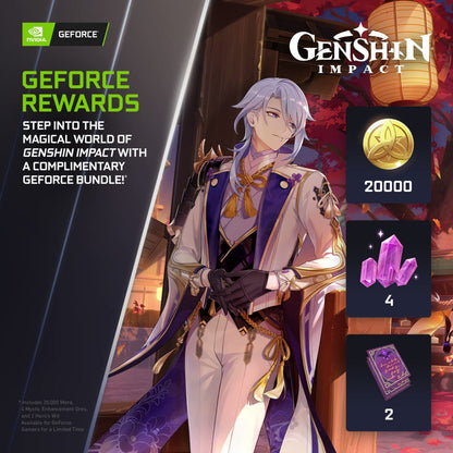 Genshin Impact - GeForce DLC-bundel CD Key