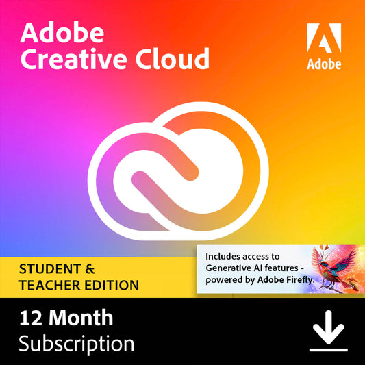 Adobe Creative Cloud 12 maanden abonnement