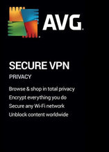 AVG Secure VPN Key (1 jaar / 10 apparaten)