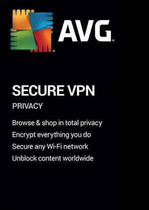 AVG Secure VPN Key (1 jaar / 1 apparaat)