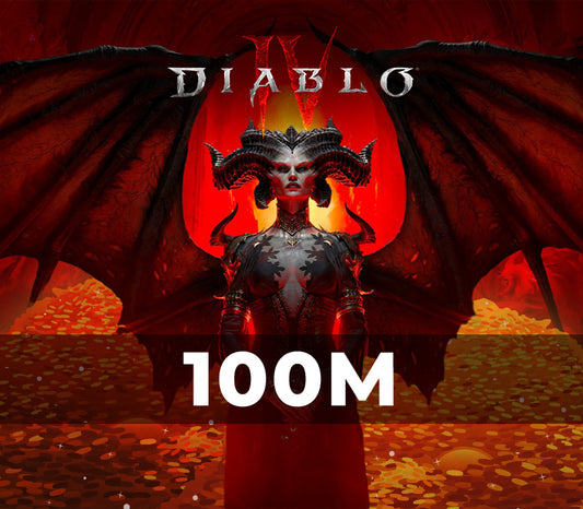 Diablo IV - Seizoen 2 - Hardcore - Goudlevering - 100M