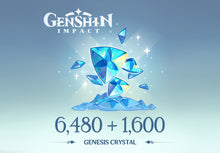 Genshin Impact - 6.480 + 1.600 Genesis-kristallen Reidos-voucher