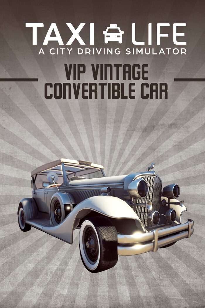 Taxi Life: Simulator van het stadsverkeer - VIP Vintage Cabrio Auto DLC EU PS5 CD Key