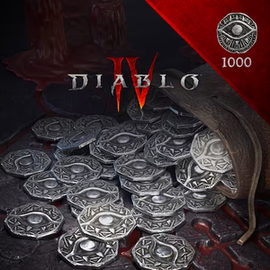 Diablo IV - 1000 platina tegoedbon XBOX One/Serie CD Key