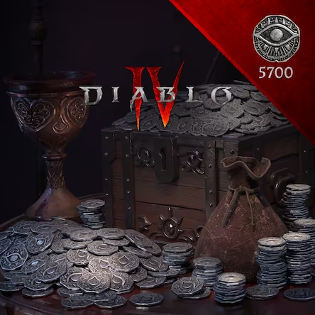 Diablo IV - 5700 platina tegoedbon XBOX One/Serie CD Key