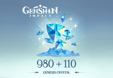 Genshin Impact - 980 + 110 Genesis-kristallen Reidos-voucher