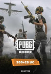 PUBG Mobile 300 + 25 Onbekend Geld US Prepaid CD Key