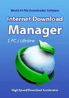 Internet Download Manager-sleutel (levenslange licentie / 1 pc)