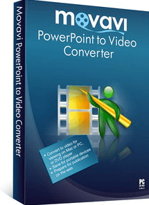 Movavi PowerPoint-naar-video-converter sleutel (levenslang / 1 PC)