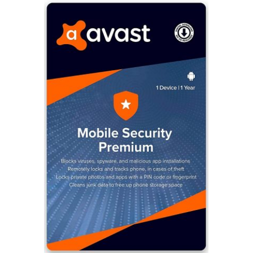 Avast Mobile Security Premium voor Android 2024 Sleutel (1 Jaar / 1 Apparaat)