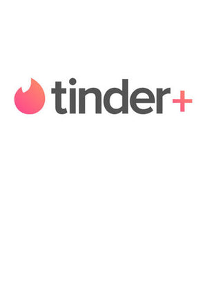 Tinder Plus - 12 maanden abonnement Sleutel BR