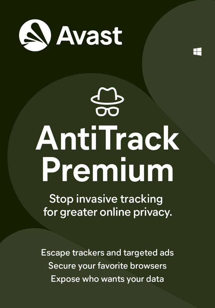 Avast AntiTrack Premium 2024-sleutel (1 jaar / 3 pc's)