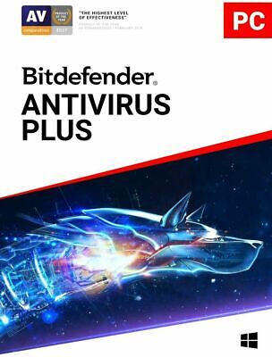 Bitdefender Antivirus Plus 2024 sleutel (1 jaar / 1 pc)