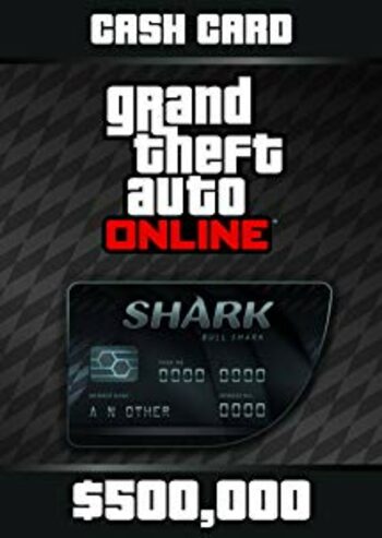 Grand Theft Auto V GTA: Bull Shark Cash Card Wereldwijd Xbox One CD Key