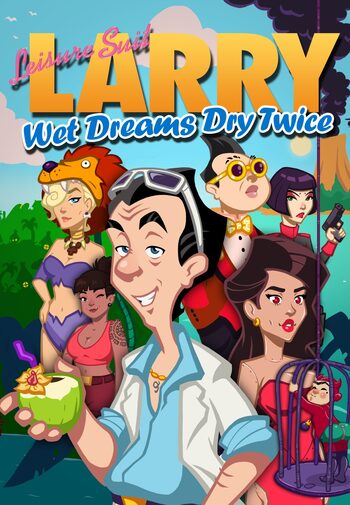 Leisure Suit Larry: Natte dromen drogen twee keer EU PS4 CD Key