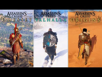 Assassin's Creed: Valhalla + Origins + Odyssey - Bundel ARG Xbox One/Serie CD Key