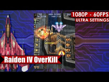 Raiden IV: OverKill Wereldwijd stoom CD Key