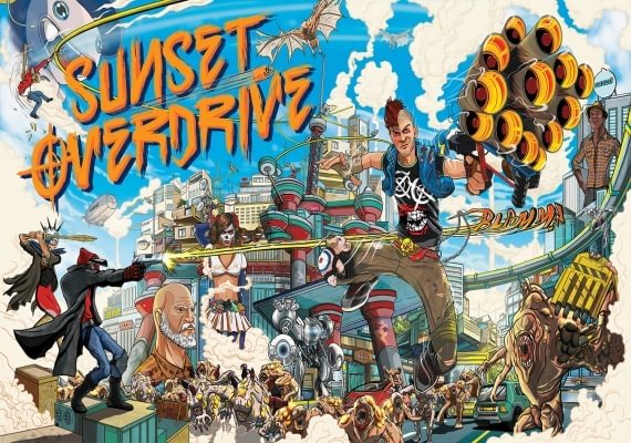 Sunset Overdrive en Day One Xbox live CD Key