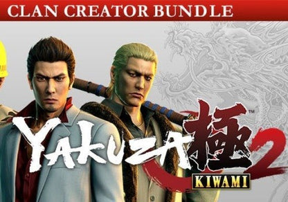 Yakuza Kiwami 2 - Clan Creator bundel EU stoom CD Key