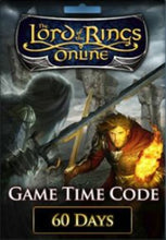 The Lord of the Rings Online - 60-dagen Game Time Code EU Officiële website CD Key