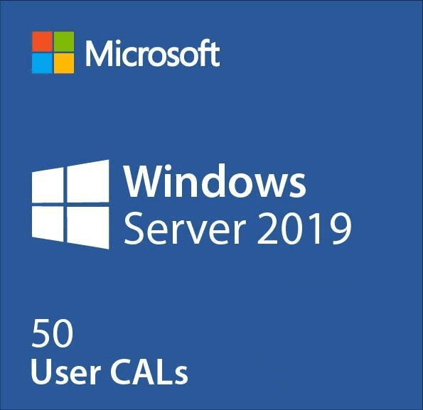 Windows Server 2019 Standaard 50 Cals-gebruikers